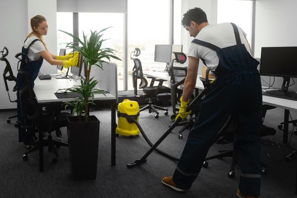 Schoonmaakteam