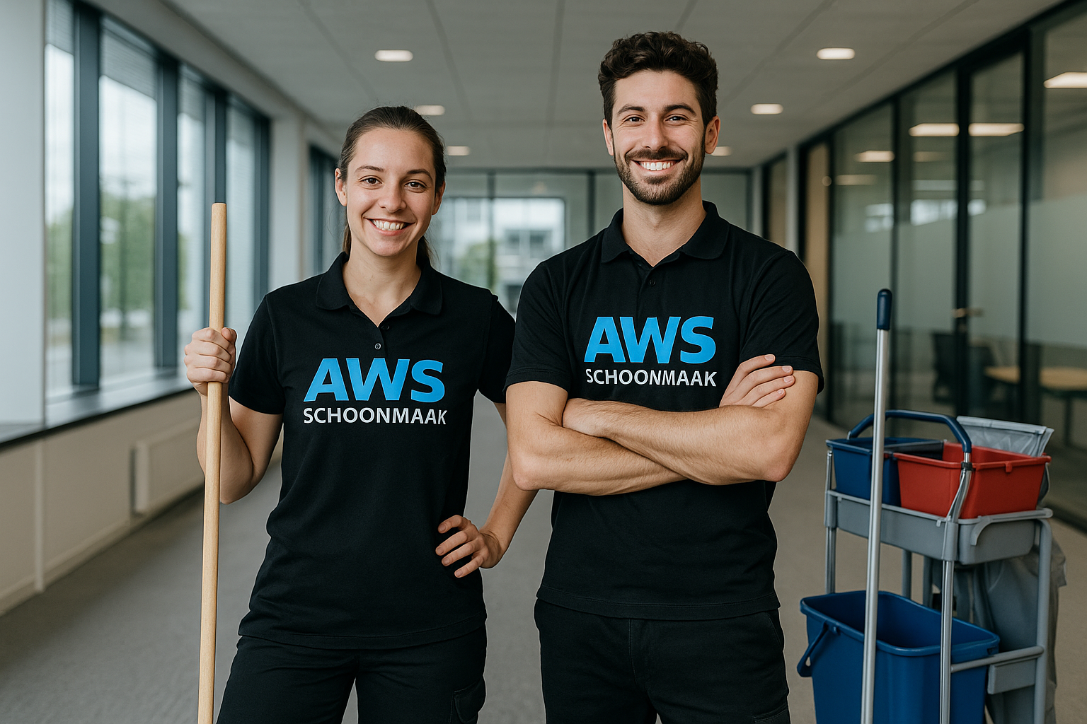 Het team van AWS Schoonmaak